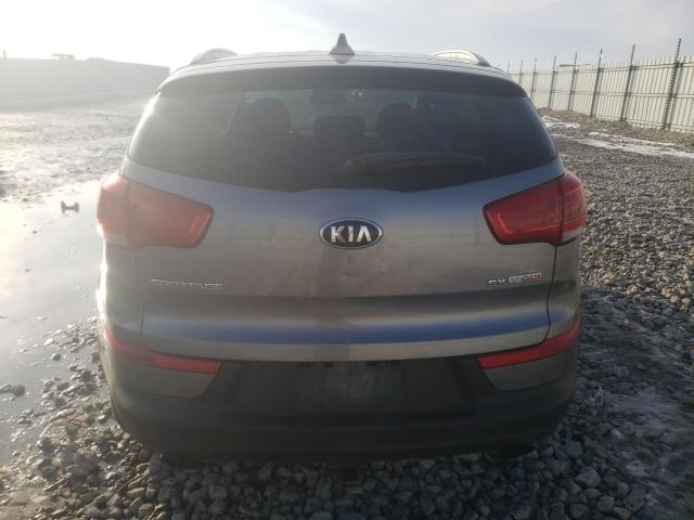 KNDPCCA67E7656589 - 2014 KIA SPORTAGE S GRAY photo 6