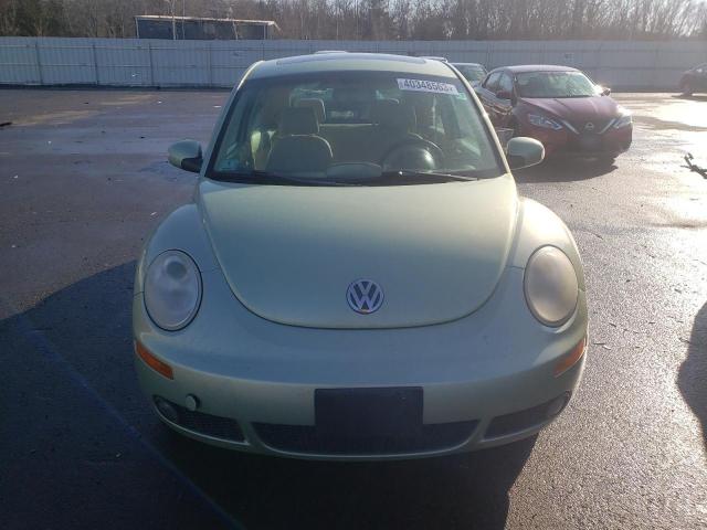 3VWSG31C47M516204 - 2007 VOLKSWAGEN NEW BEETLE GREEN photo 5