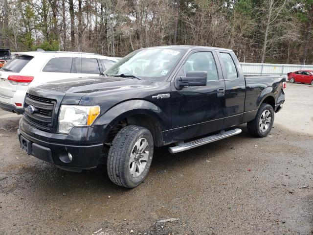 1FTEX1CM1DFD63111 - 2013 FORD F150 SUPER BLACK photo 1