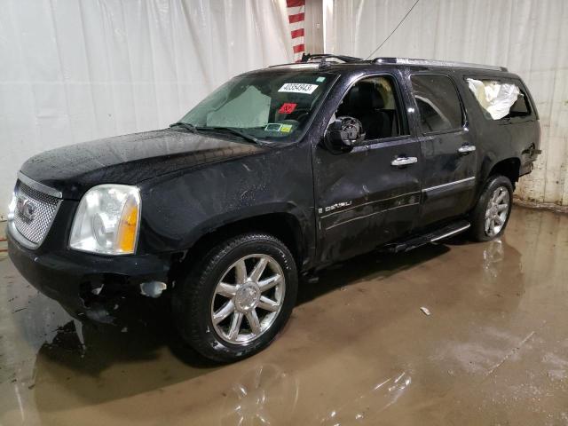 1GKFK66888J135757 - 2008 GMC YUKON XL D BLACK photo 1