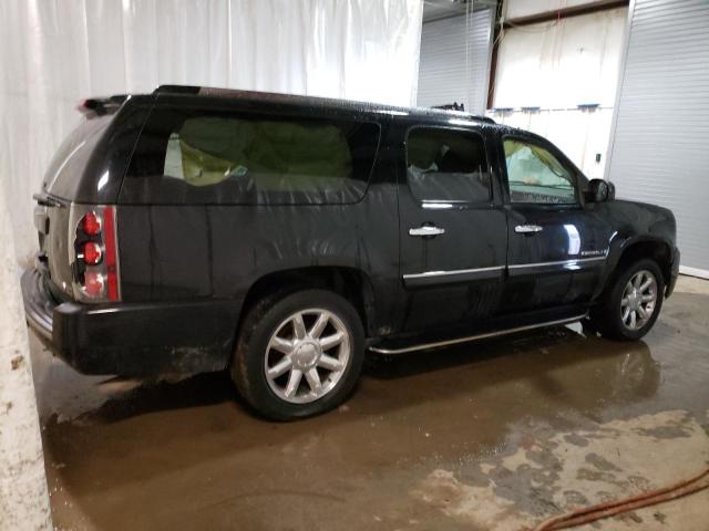 1GKFK66888J135757 - 2008 GMC YUKON XL D BLACK photo 3