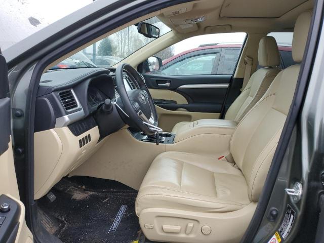 5TDJKRFH6FS219695 - 2015 TOYOTA HIGHLANDER ნაცრისფერი ფოტო 7