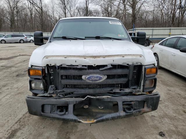 1FTNF2A52AEA69738 - 2010 FORD F250 SUPER WHITE photo 5