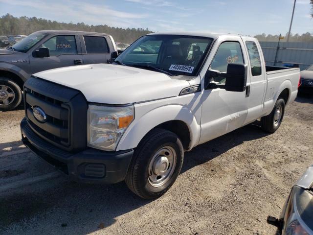 1FT7X2A67DEA76333 - 2013 FORD F250 SUPER WHITE photo 1