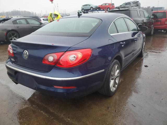 WVWHL73C29E521231 - 2009 VOLKSWAGEN CC LUXURY BLUE photo 3