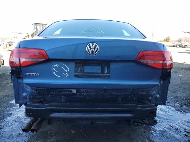 3VW2K7AJ7FM282496 - 2015 VOLKSWAGEN JETTA BASE BLUE photo 6