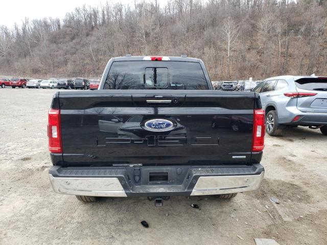 1FTEW1EP9MFC70718 - 2021 FORD F150 SUPER BLACK photo 6