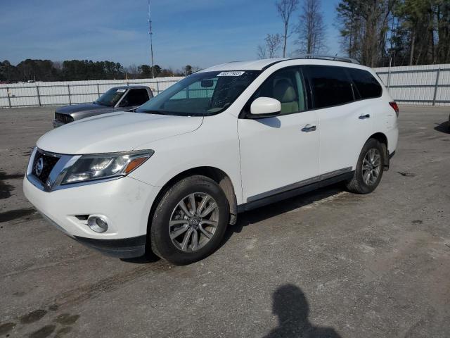 5N1AR2MN7DC686467 - 2013 NISSAN PATHFINDER WHITE photo 1