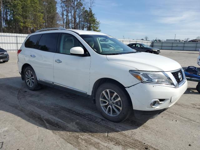 5N1AR2MN7DC686467 - 2013 NISSAN PATHFINDER WHITE photo 4