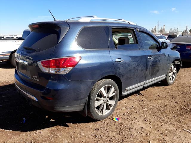 5N1AR2MM9FC641783 - 2015 NISSAN PATHFINDER ლურჯი ფოტო 3
