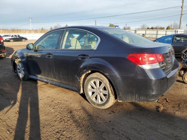 4S3BMCC64C3026313 - 2012 SUBARU LEGACY 2.5 BLUE photo 2