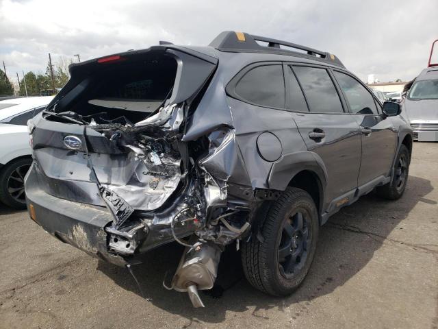 4S4BTGUD3N3121077 - 2022 SUBARU OUTBACK WI GRAY photo 4