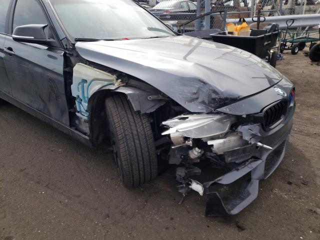 WBA3B9C50DF586346 - 2013 BMW 335 XI BLACK photo 9