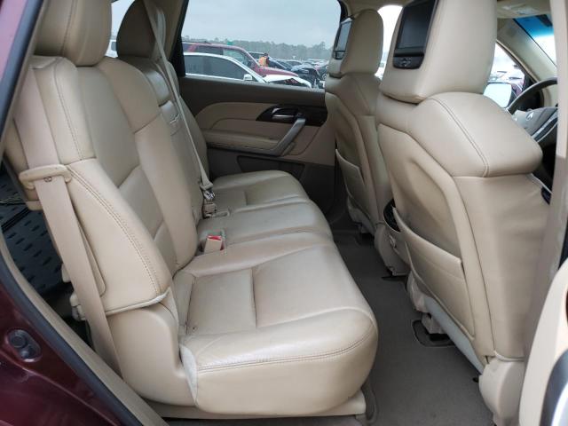 2HNYD2H61CH508497 - 2012 ACURA MDX ADVANC MAROON photo 11