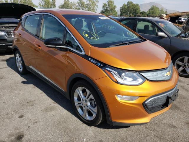 1G1FW6S04H4130059 - 2017 CHEVROLET BOLT EV LT ORANGE photo 1