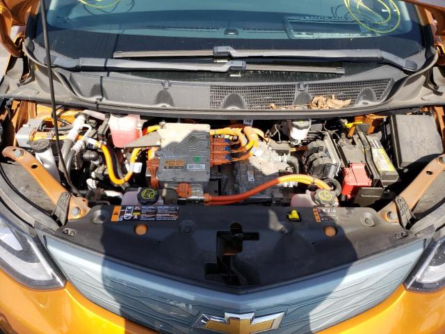 1G1FW6S04H4130059 - 2017 CHEVROLET BOLT EV LT ORANGE photo 7