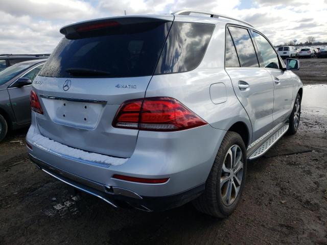 4JGDA5HB8GA656108 - 2016 MERCEDES-BENZ GLE 350 4M SILVER photo 4