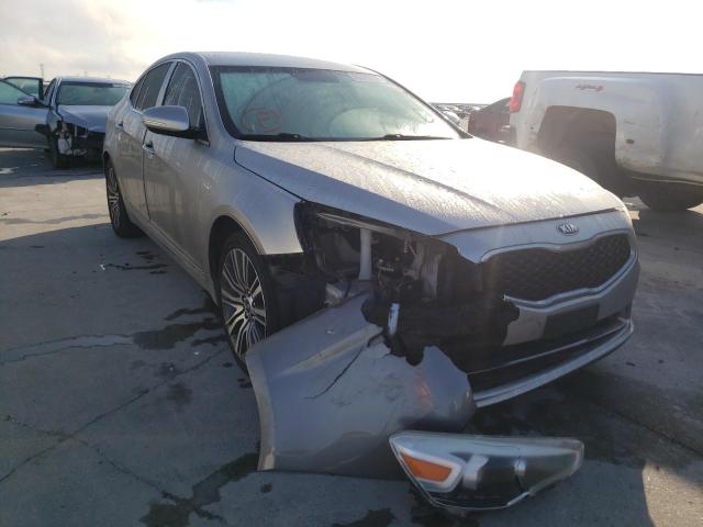 KNALN4D76E5132586 - 2014 KIA CADENZA PR SILVER photo 1