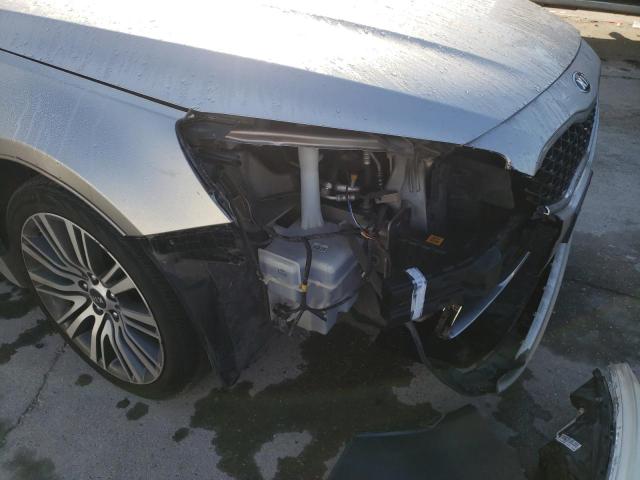 KNALN4D76E5132586 - 2014 KIA CADENZA PR SILVER photo 9