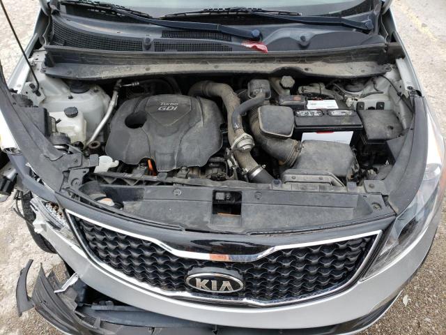 KNDPC3A60D7350297 - 2013 KIA SPORTAGE S SILVER photo 7