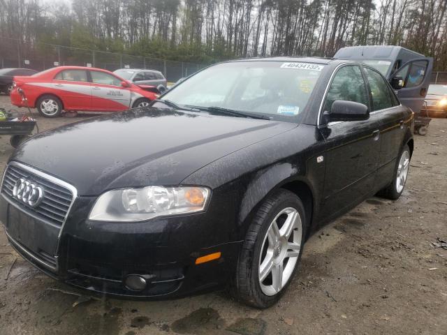 WAUDF78E77A171855 - 2007 AUDI A4 BLACK photo 9