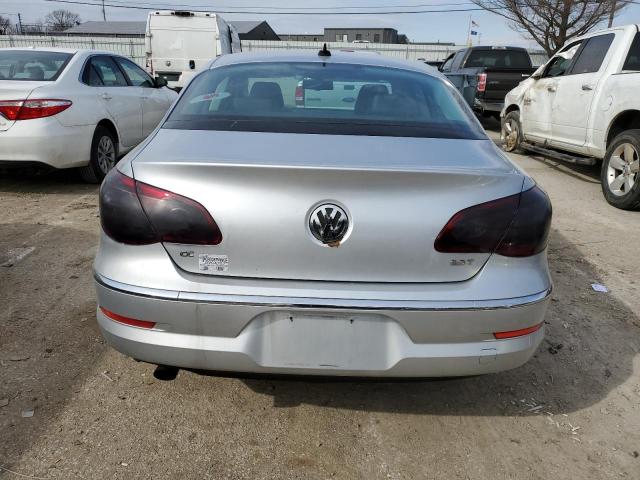 WVWHN7AN8CE510305 - 2012 VOLKSWAGEN CC LUXURY SILVER photo 6