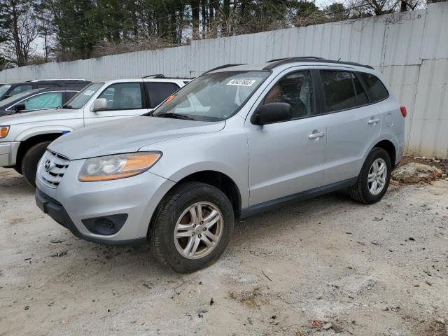 5NMSGDAB5AH335395 - 2010 HYUNDAI SANTA FE G SILVER photo 1