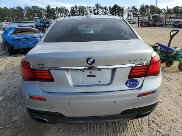 WBAYF4C50DD128069 - 2013 BMW 740 LXI SILVER photo 6