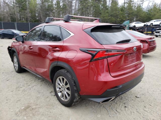 JTJAARDZ6L5006047 - 2020 LEXUS NX 300 BAS BURGUNDY photo 3