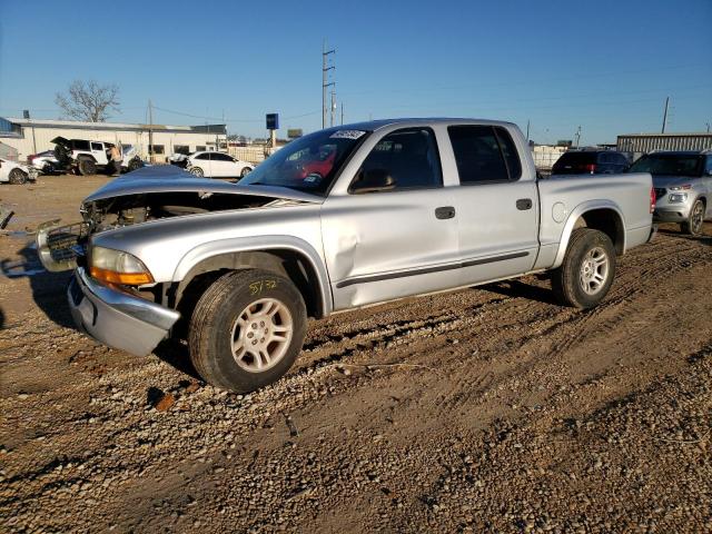 1D7HL48N03S158726 - 2003 DODGE DAKOTA QUA SILVER photo 1