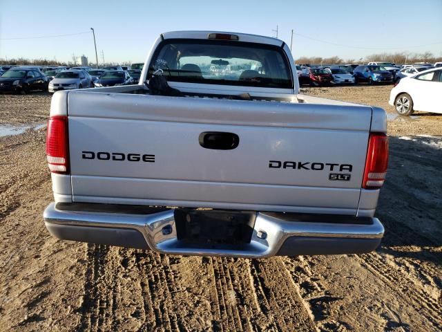 1D7HL48N03S158726 - 2003 DODGE DAKOTA QUA SILVER photo 6