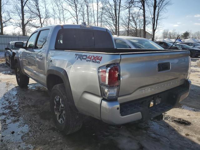 3TMCZ5AN2NM486146 - 2022 TOYOTA TACOMA DOU 银色 照片 2
