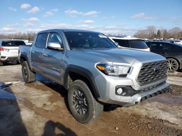 3TMCZ5AN2NM486146 - 2022 TOYOTA TACOMA DOU 银色 照片 4