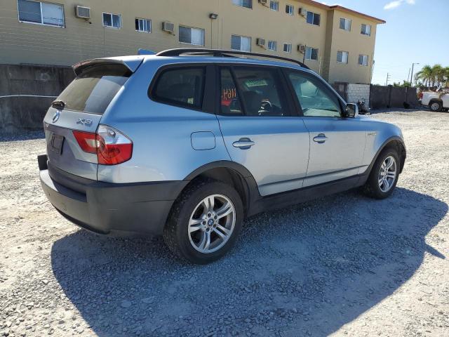 WBXPA93425WA32005 - 2005 BMW X3 BLUE photo 3