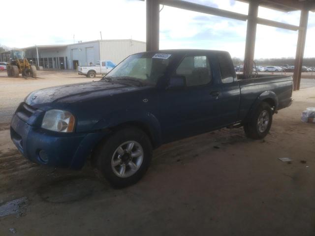 1N6DD26T24C472513 - 2004 NISSAN FRONTIER K BLUE photo 1