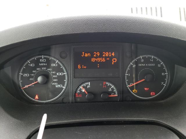 3C6TRVAG9FE502329 - 2015 RAM PROMASTER WHITE photo 9