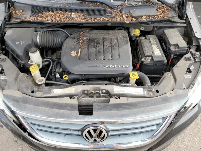 2C4RVAAG9CR355785 - 2012 VOLKSWAGEN ROUTAN S GRAY photo 12