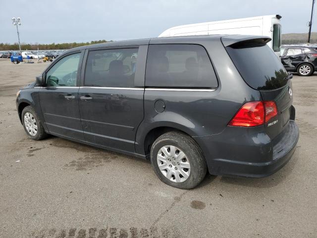 2C4RVAAG9CR355785 - 2012 VOLKSWAGEN ROUTAN S GRAY photo 2