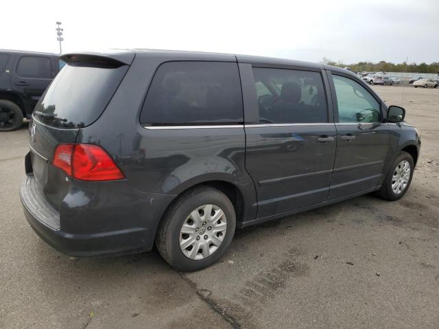 2C4RVAAG9CR355785 - 2012 VOLKSWAGEN ROUTAN S GRAY photo 3