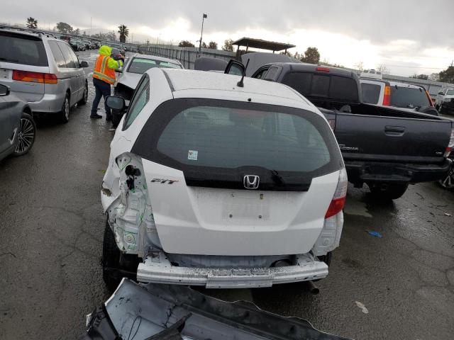 JHMGE8G31CC036280 - 2012 HONDA FIT WHITE photo 6