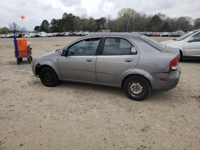 KL1TD56646B540370 - 2006 CHEVROLET AVEO BASE GRAY photo 10