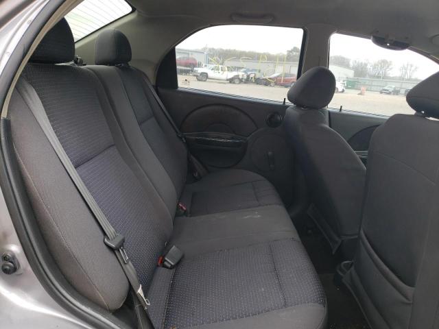 KL1TD56646B540370 - 2006 CHEVROLET AVEO BASE GRAY photo 6