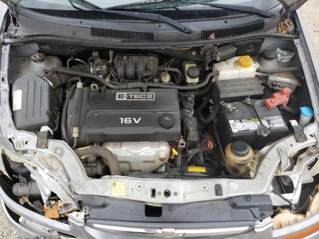 KL1TD56646B540370 - 2006 CHEVROLET AVEO BASE GRAY photo 7