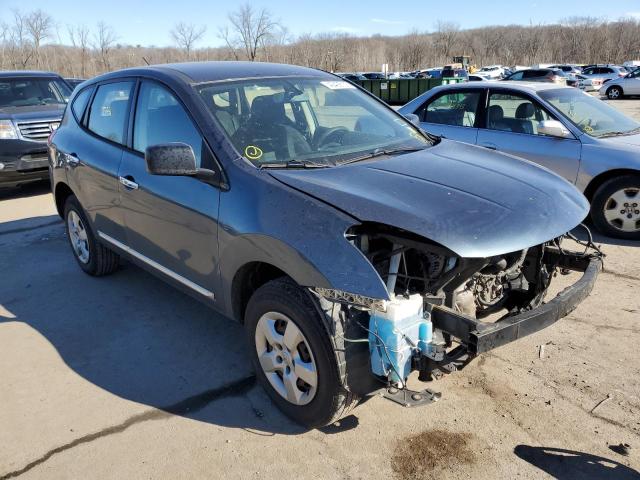 JN8AS5MV6EW200780 - 2014 NISSAN ROGUE SELE GRAY photo 4