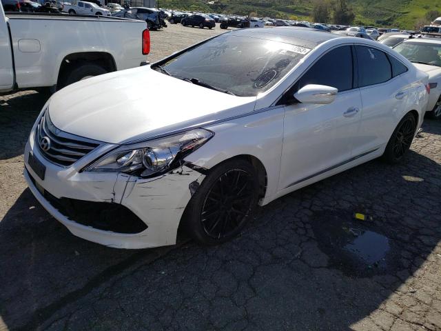 KMHFH4JG6GA532939 - 2016 HYUNDAI AZERA LIMI WHITE photo 1