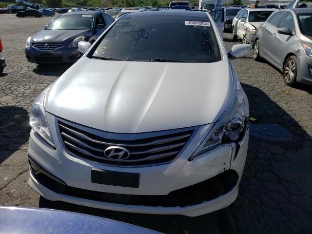 KMHFH4JG6GA532939 - 2016 HYUNDAI AZERA LIMI WHITE photo 5