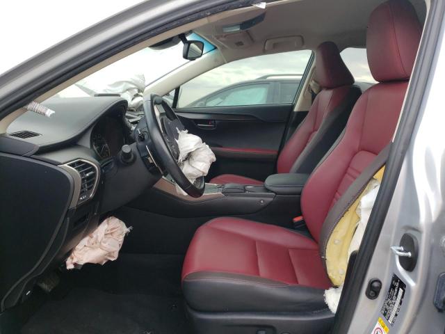 JTJYARBZ4J2101657 - 2018 LEXUS NX 300 BAS ვერცხლისფერი ფოტო 7