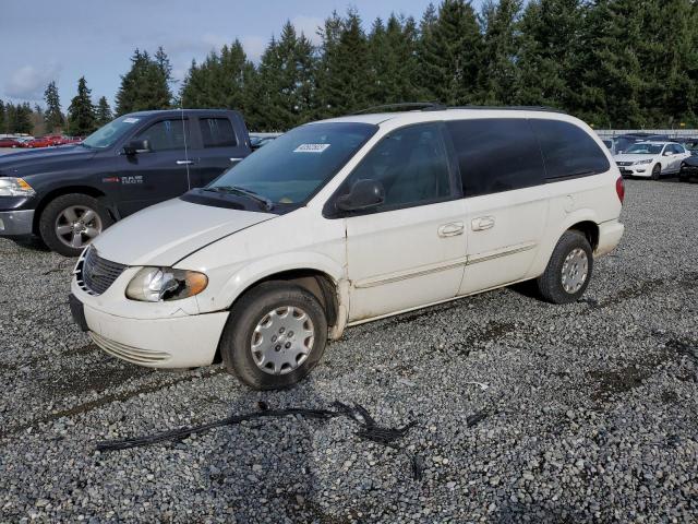 2C4GP44393R241295 - 2003 CHRYSLER TOWN AND C WHITE photo 1