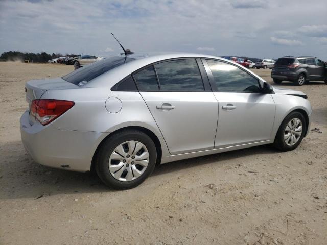 1G1PA5SH5D7184580 - 2013 CHEVROLET CRUZE SILVER photo 3