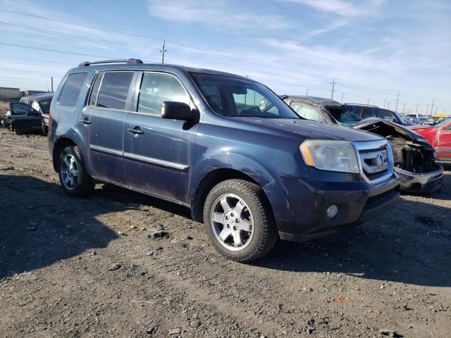 5FNYF48839B011592 - 2009 HONDA PILOT TOUR BLUE photo 4